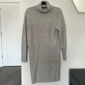 Uniqlo wool turtleneck sweater dress
